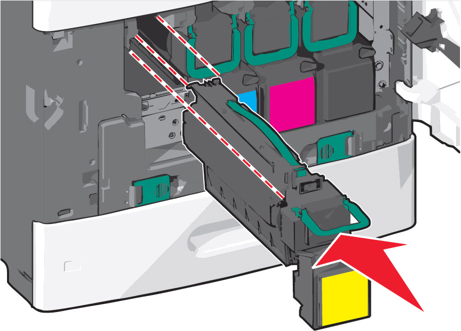 Printer is showing a '32.01 Cartridge Part Number Unsupported by Device
